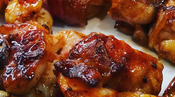 Bacon-Wrapped BBQ Jumbo Prawns
