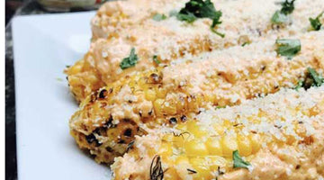 Cheesy Grilled Corn