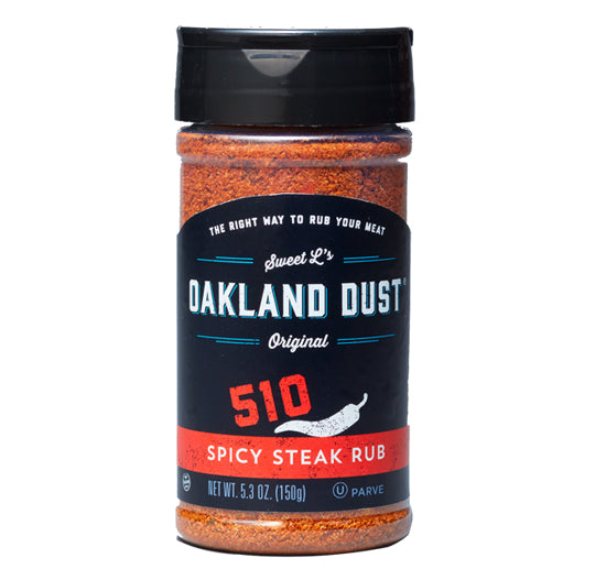 Oakland Dust Shaker - 510 Spicy Steak Rub - 5.3oz