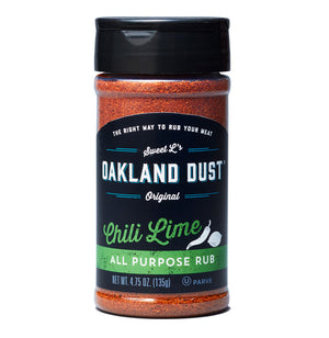 Oakland Dust Shaker - Chili Lime All Purpose Rub - 4.75oz