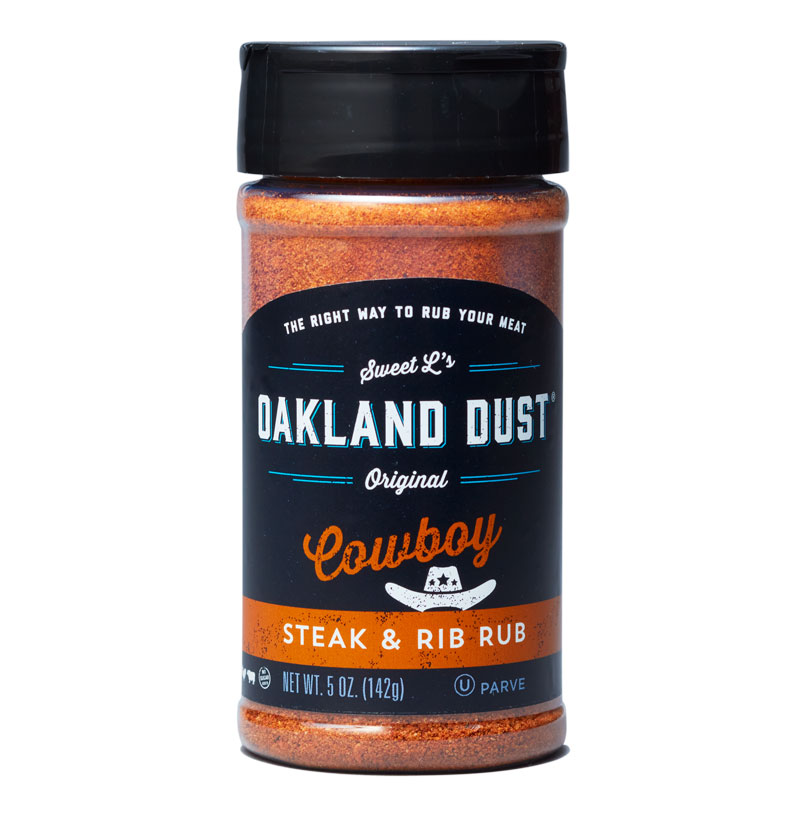 Oakland Dust Shaker - Cowboy Steak & Rib Rub - 5oz